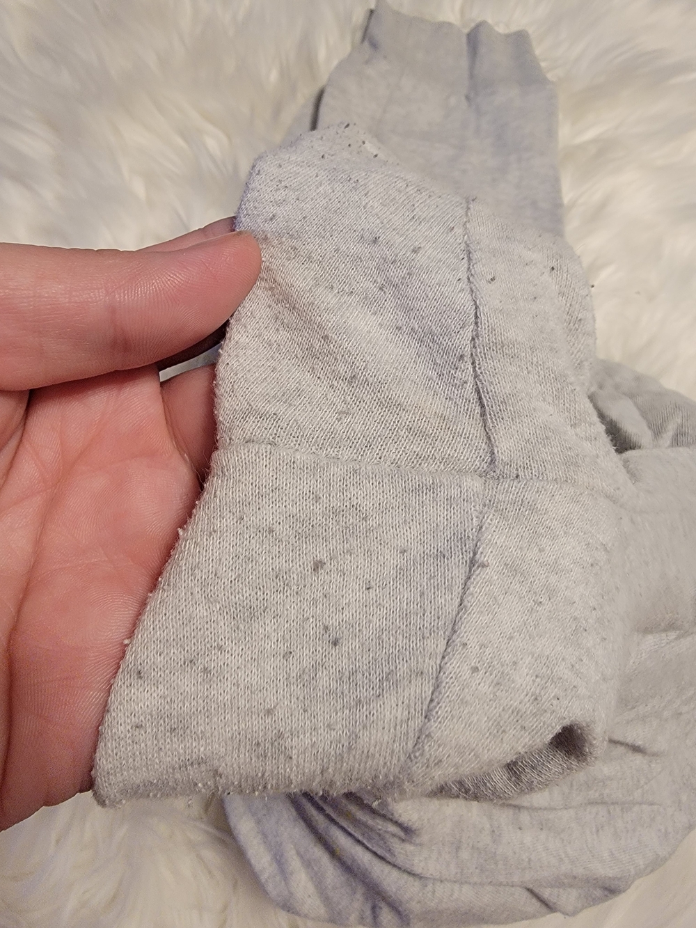 PINK Victoria's Secret Gray Drawstring Track Joggers - Picture 3 of 4